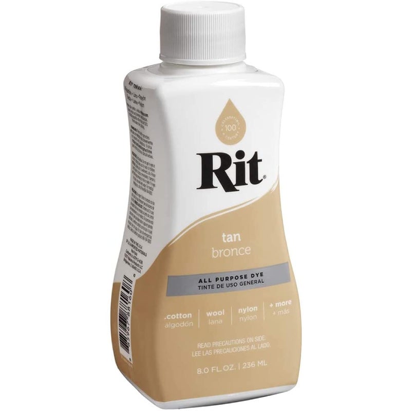 Plush Addict Rit Liquid Fabric Dye Tan 236ml - Image 1